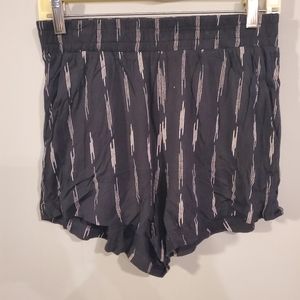 H&M soft shorts, black, small